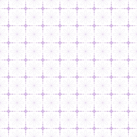 Beautiful background of seamless floral and dots patternのイラスト素材