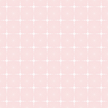 Beautiful background of seamless floral and dots patternのイラスト素材