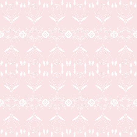 Beautiful background of seamless floral patternのイラスト素材