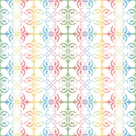 Beautiful background of seamless floral patternのイラスト素材