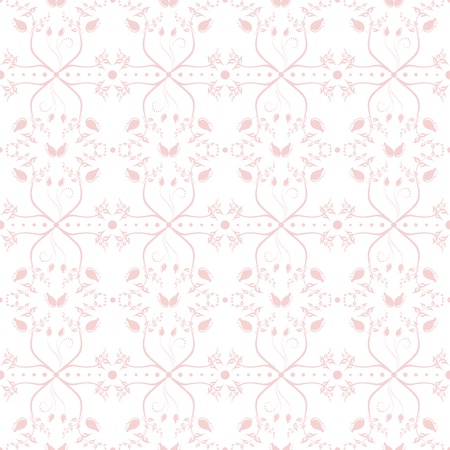 Beautiful background of seamless floral patternのイラスト素材