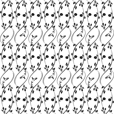 Beautiful background of seamless floral patternのイラスト素材