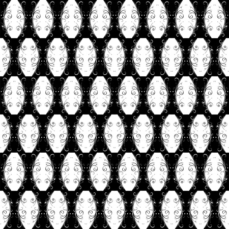 Beautiful background of seamless floral patternのイラスト素材