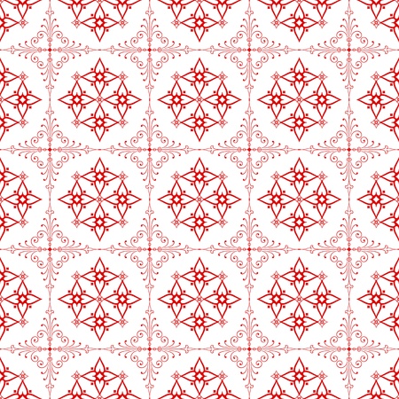 Beautiful background of seamless floral patternのイラスト素材