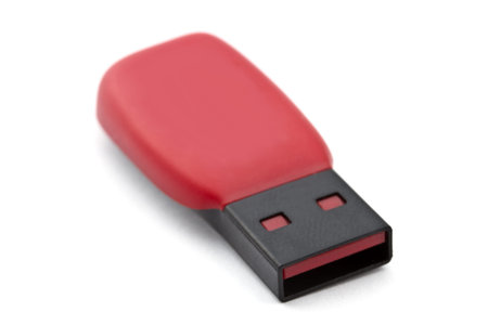 USB Flash Drive isolated on white