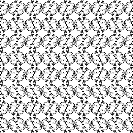 Beautiful background of seamless floral patternのイラスト素材