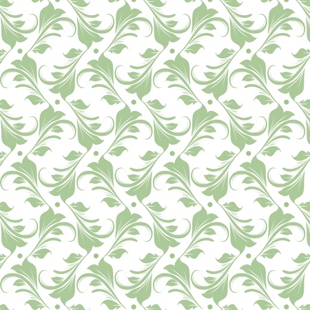 Beautiful background of seamless floral patternのイラスト素材