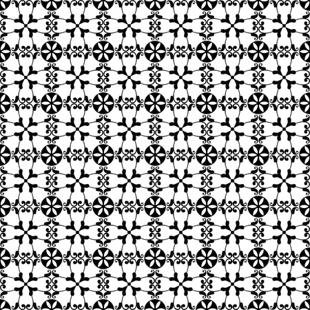 Beautiful background of seamless floral patternのイラスト素材