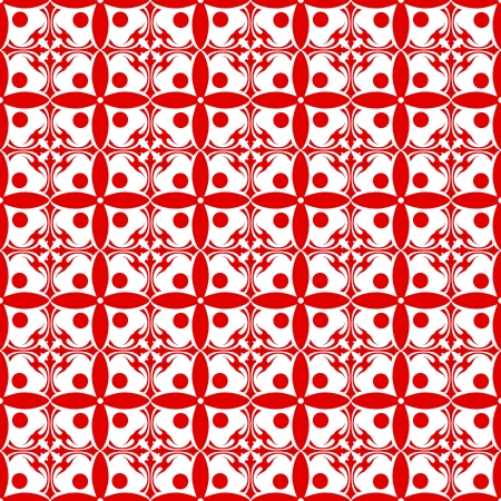 Beautiful background of seamless floral patternのイラスト素材