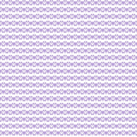 Beautiful background of seamless hearts patternのイラスト素材