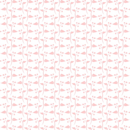 Background of seamless floral patternのイラスト素材