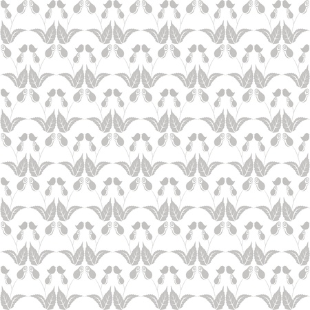 Background of seamless floral patternのイラスト素材