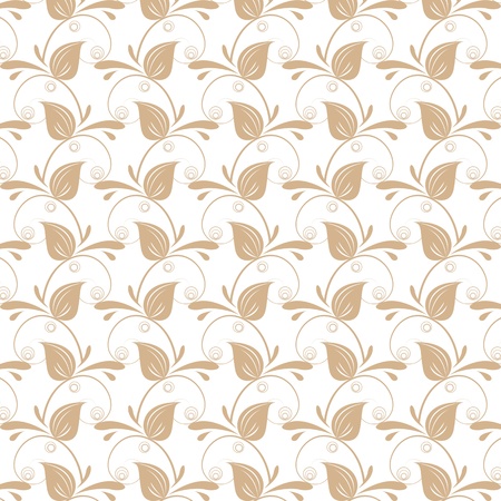 Background of seamless floral patternのイラスト素材