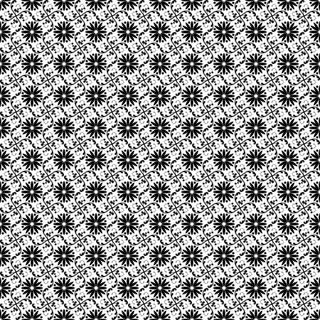 Background of seamless floral pattern