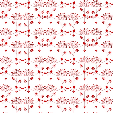 Beautiful background of seamless floral patternのイラスト素材