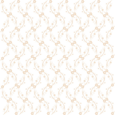 Background of seamless floral patternのイラスト素材