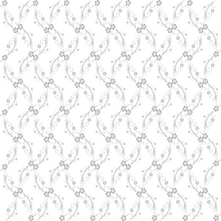 Background of seamless floral patternのイラスト素材