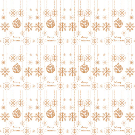 background of seamless christmas decoration pattern のイラスト素材