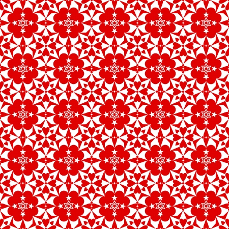 seamless heart patternのイラスト素材