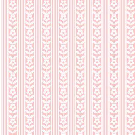 Background of seamless floral patternのイラスト素材