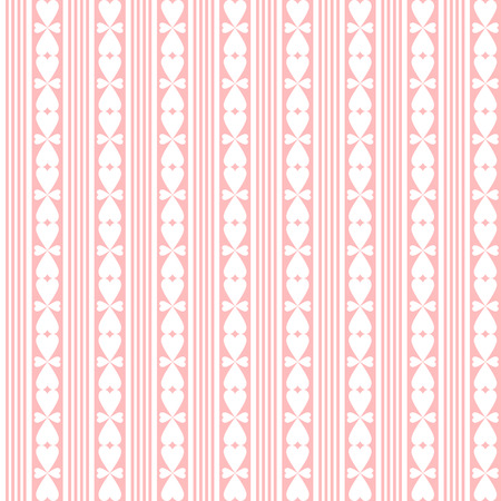Background of seamless hearts patternのイラスト素材