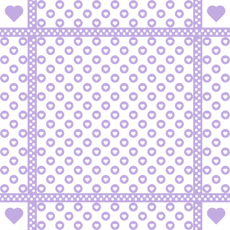 Background of seamless dots patternのイラスト素材