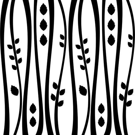 Background of seamless floral patternのイラスト素材