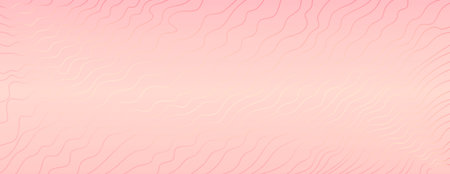 Abstract vector color peach fuzz gradient background. Modern simple fon with hand drawn bright line wave. Suit for poster, cover, banner, brochure, website, sale, backのイラスト素材