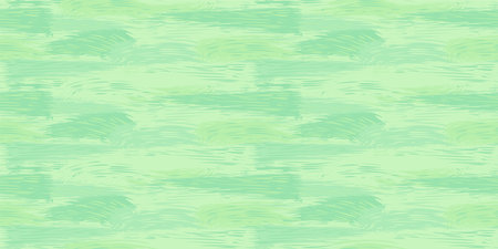 Monochrome oil dynamic brush strokes texture seamless pattern. Green splashes of paint. Vector hand drawn sketch. Abstract artistic print with stains, drops, spots horizontal lines. Collageのイラスト素材