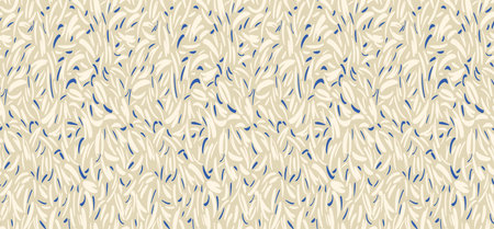 Pastel beige seamless pattern with hand drawn spotted. Plain vector background with abstract organic shapes, drops, spots, circles, snowflakes, layered dots. Painted texture for printのイラスト素材