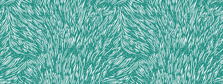 Seamless green abstract pattern resembling animal fur or zebra stripes. Print bi color for textiles, wallpapers, or modern graphic designs. Bold contrast for stylish and artistic projectsのイラスト素材