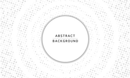 Abstract modern luxury white and grey halftone backgroundのイラスト素材
