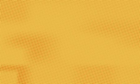 Abstract yellow background retro comic style halftone pop artのイラスト素材
