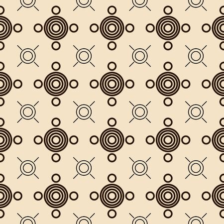 Geometric ornamental background, geometric seamless patternのイラスト素材