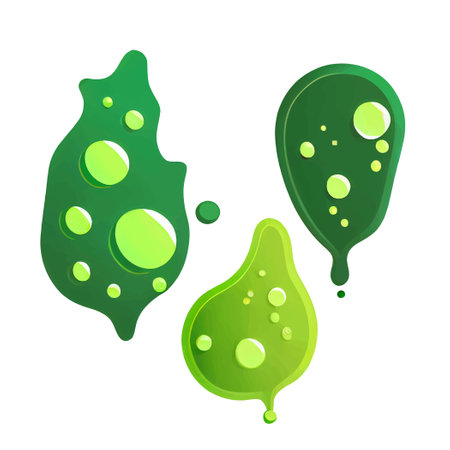 vector illustration of green eco background earth dayのイラスト素材