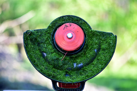 For trimming and trimming the grass