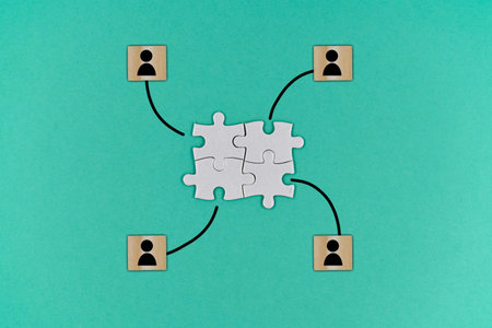 Allocation of responsibility between team members to achieve the goals and objectives, building...
