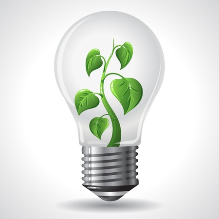 Green Energy Concept Illustrationのイラスト素材