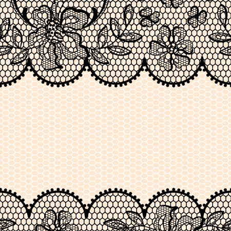 Old lace background, ornamental flower texture のイラスト素材