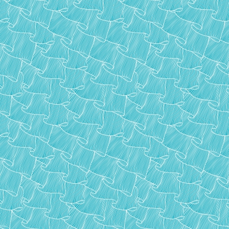 Lace and frills  hand drawn seamless patternのイラスト素材