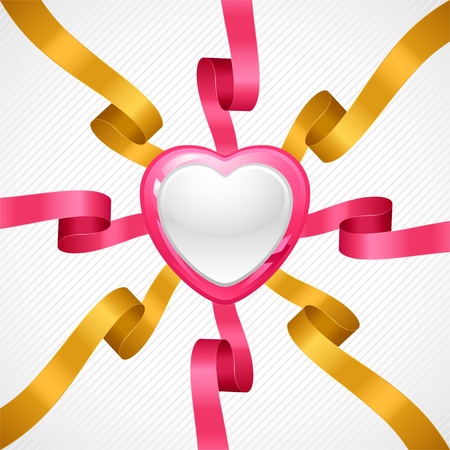 Valentine s Day background  Gift card and flyer のイラスト素材