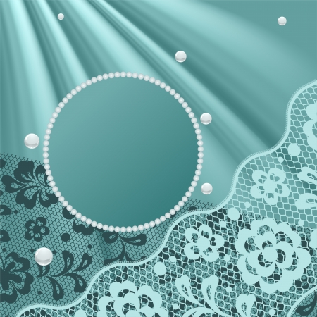 Vintage lace background ornamental flowers, invitation card.のイラスト素材