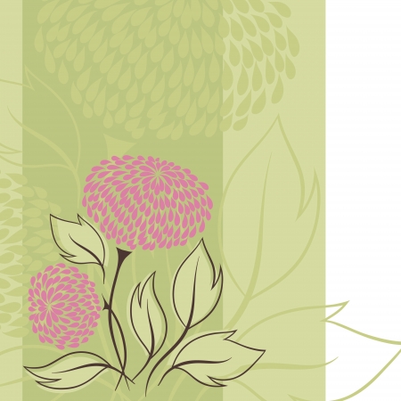 Design of flowers   Flower background のイラスト素材