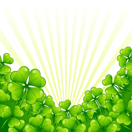 Greeting card for Saint Patrick s day のイラスト素材