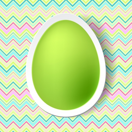 Happy Easter greeting card with eggs のイラスト素材