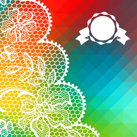 Card abstract geometric background.のイラスト素材