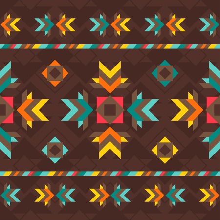 Ethnic seamless pattern in native style.のイラスト素材