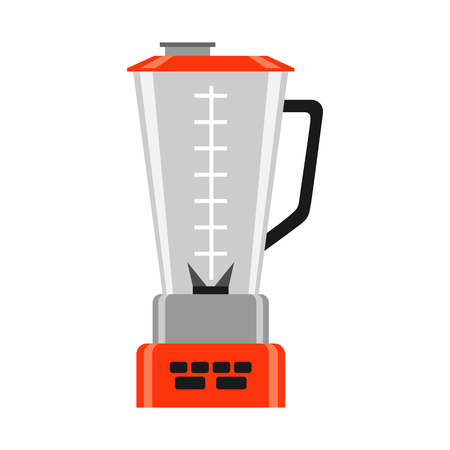 Icon of kitchen blender. Home appliance flat illustration.のイラスト素材