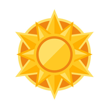 Illustration of gold medal. Award or trophy for sports or corporate competitions.のイラスト素材