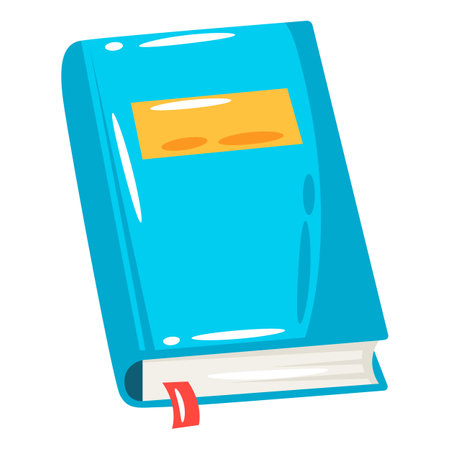 illustration of book. school item. Education colorful image for design.のイラスト素材